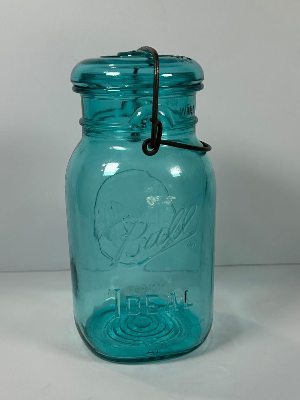 Vintage Ball Ideal Wire Bail Canning Jar Bicentennial American Eagle 1776-1976